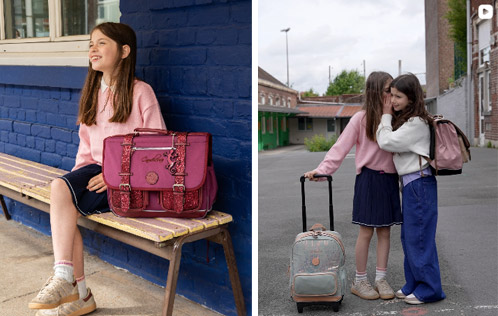 cartables gar&ccedil;on et fille